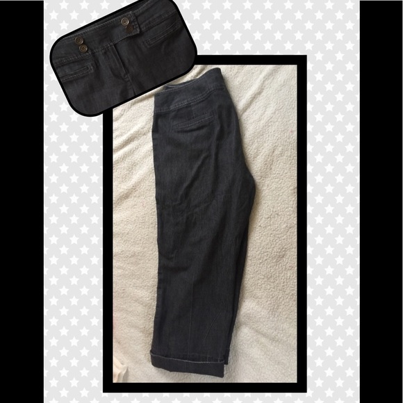 Cropped pants with cuff - Picture 2 of 3